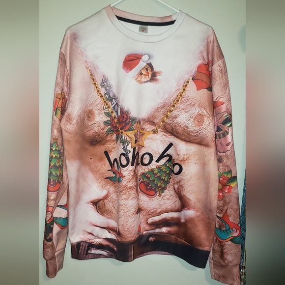 The ugliest Christmas sweatshirt. Size XL. - Picture 2 of 5